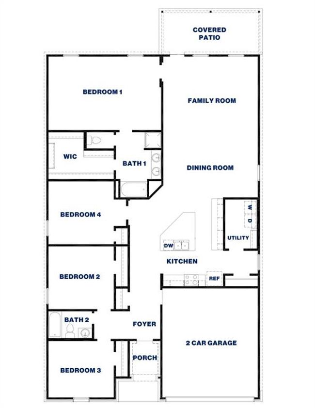 4317 Wallace Falls Dr, House other with 4 bedrooms, 2 bathrooms and 2 parking in Conroe TX | Image 23