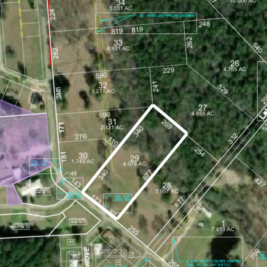 Land in Trinity
