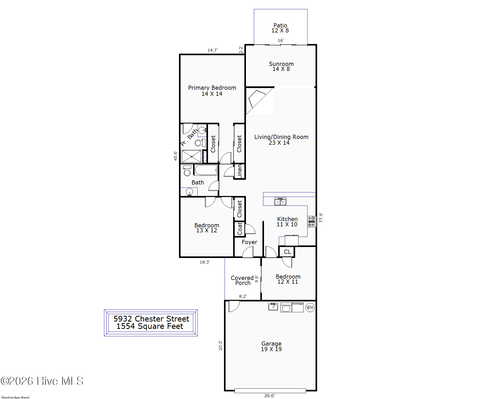 5932 Chester St, Wilmington, NC, 28405-3891 | Card Image