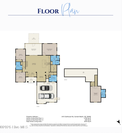 145 Clubhouse Rd, Sunset Beach, NC, 28468-4409 | Card Image
