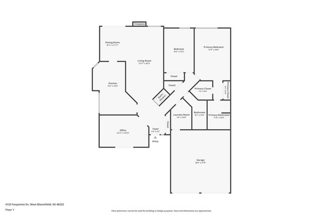 4123 Foxpointe Dr, Condo with 2 bedrooms, 2 bathrooms and null parking in West Bloomfield MI | Image 29