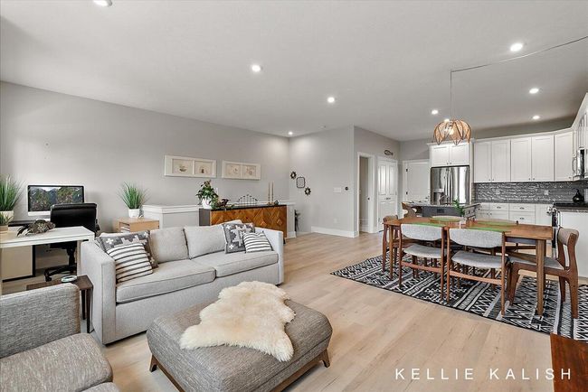 Living Room, Office Nook and Dining - Dining & Living Room - Bright, cheery, open concept ideal for entertaining. | Image 6