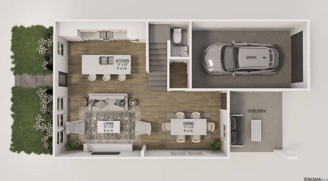 6330 Fallow Drive, Townhouse with 3 bedrooms, 3 bathrooms and 1 parking in Saint George LA | Image 4