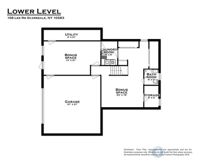 Lower level floor plan. | Image 22