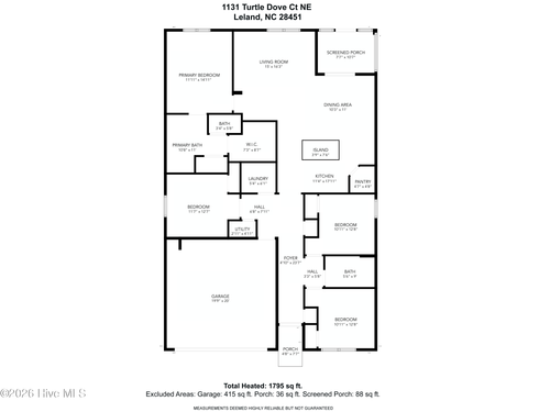 lot-28-1131 Turtle Dove Ct Ne, Leland, NC, 28451-6402 | Card Image