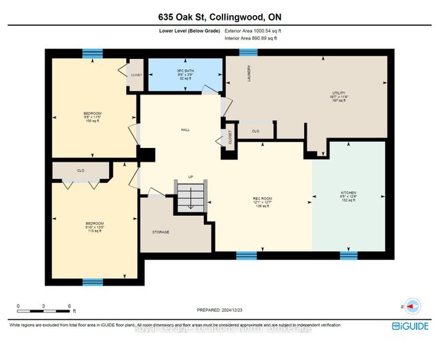 635 Oak St, House other with 5 bedrooms, 2 bathrooms and 3 parking in Collingwood ON | Image 28