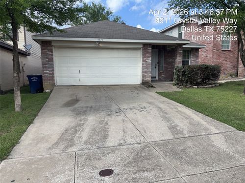 9911 Crystal Valley Way, Dallas, TX, 75227-5235 | Card Image