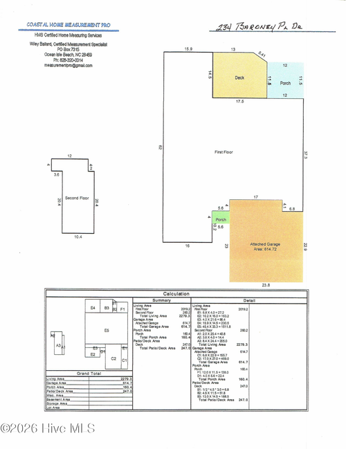 234 Baroney Place Dr, Sunset Beach, NC, 28468-4453 | Card Image