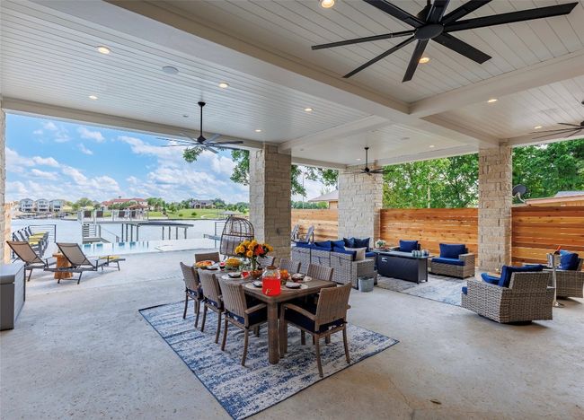 Outdoor dining area & lounge area by the pool! | Image 8