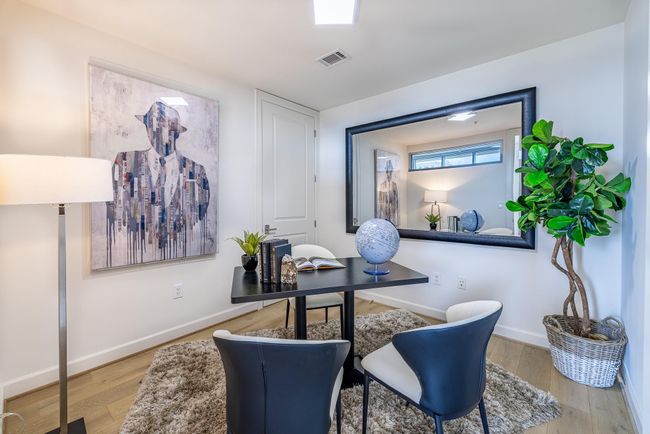Versatile secondary bedroom currently designed as a stylish office. | Image 18