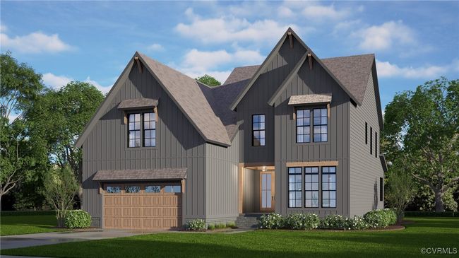 Photo represents the plan, not the actual home. Design selections may vary. The Maplewood is a thoughtfully designed two-story home featuring 4 bedrooms and 3.5 baths. Stepping inside, you'll find beautiful wide plank oak hardwood flooring flows throughout the first-floor. | Image 28