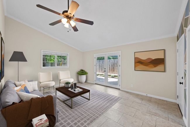 virtually staged living room | Image 7