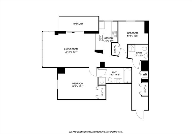 APT-1301 - 330 W Grand Ave, Home with 2 bedrooms, 2 bathrooms and null parking in CHICAGO IL | Image 22