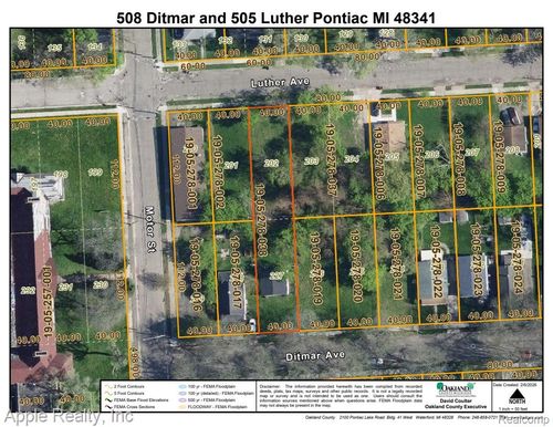 508 Ditmar & 505 Luther, Pontiac, MI, 48341 | Card Image