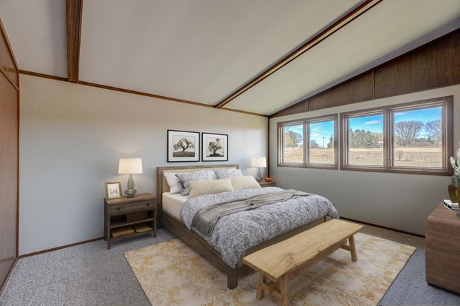 Bedroom one on main level (virtually staged) | Image 14