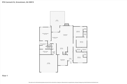 976 Cannock St, Grovetown, GA, 30813-3960 | Card Image