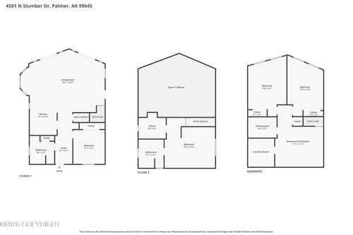 4501 N Slumber Dr, Palmer, AK, 99645-8676 | Card Image
