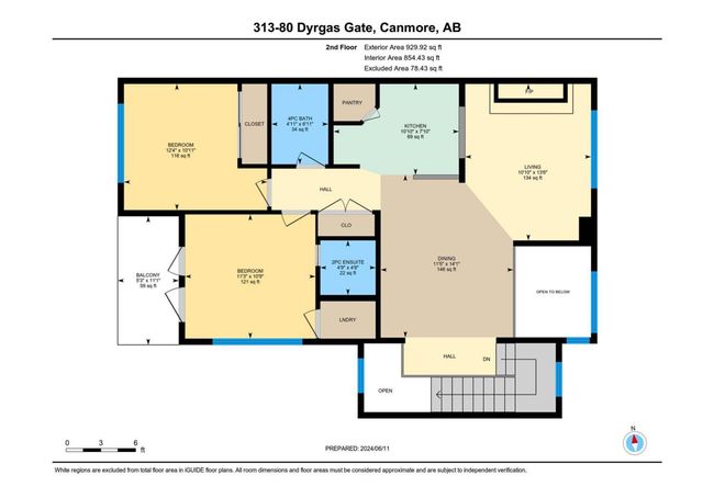 313 - 80 Dyrgas Gate, Townhouse with 3 bedrooms, 3 bathrooms and 2 parking in Canmore AB | Image 9
