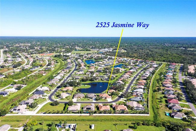 2525 Jasmine Way, House other with 3 bedrooms, 2 bathrooms and null parking in NORTH PORT FL | Image 21