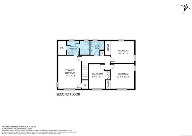 494 Broad St, House other with 4 bedrooms, 3 bathrooms and null parking in Windsor CT | Image 18