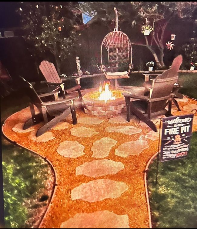 View of property's community with an outdoor fire pit | Image 31