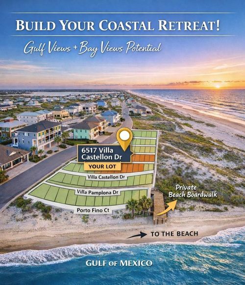 6517 Villa Castellon Dr, Port Aransas, TX, 78373-4258 | Card Image