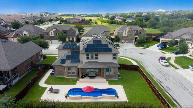 An aerial view of the house. | Image 31