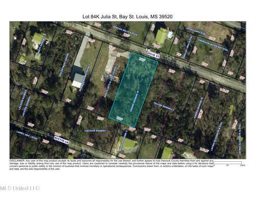 Lot 84k Julia St, Bay Saint Louis, MS, 39520-3818 | Card Image