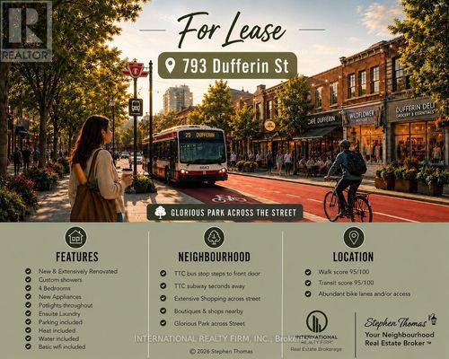 upper-793 Dufferin Street, Toronto (Dufferin Grove), ON, M6H3K8 | Card Image