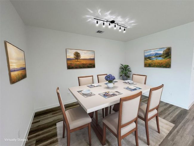 Virtually staged Dining Room | Image 8