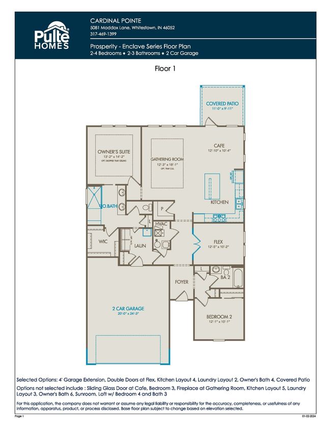 5309 Spyglass Dr, House other with 2 bedrooms, 2 bathrooms and null parking in Whitestown IN | Image 5