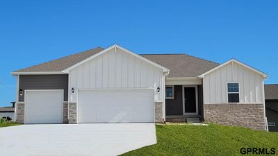 6430 Park Crest Drive, House other with 3 bedrooms, 1 bathrooms and 3 parking in Papillion NE | Image 1