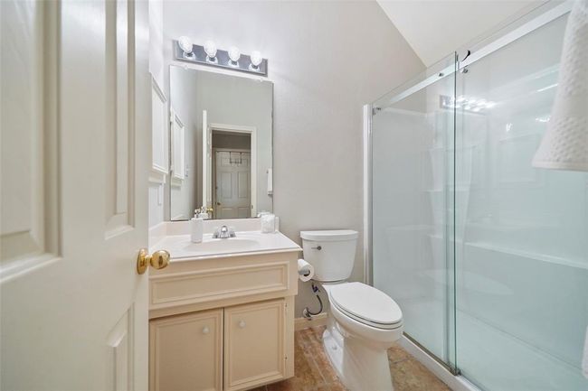 Full bathroom upstairs in the game room | Image 38