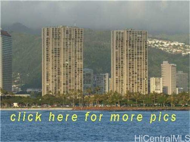 909 - 1650 Ala Moana Boulevard, Condo with 1 bedrooms, 1 bathrooms and 1 parking in Honolulu HI | Image 1