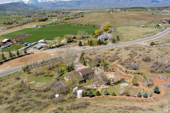 Aerial view featuring a mountain view and a rural view | Image 75