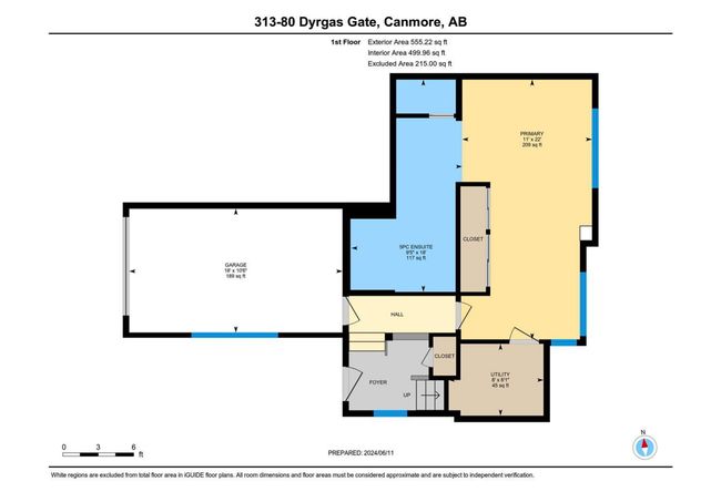 313 - 80 Dyrgas Gate, Townhouse with 3 bedrooms, 3 bathrooms and 2 parking in Canmore AB | Image 10