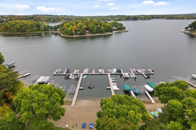 Beach with dock and boat slips | Image 38