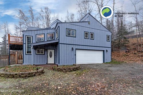 22419 Glacier View Drive, Eagle River, AK, 99577 | Card Image