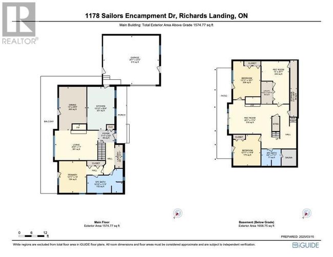 1178 Sailors Encampment Dr, Home with 3 bedrooms, 2 bathrooms and null parking in Richards Landing ON | Image 49