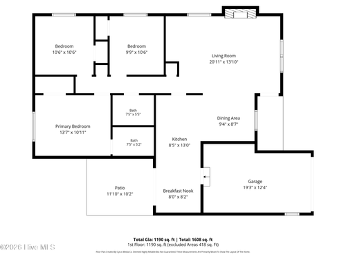 429 Crows Nest Ln, Sneads Ferry, NC, 28460-8523 | Card Image
