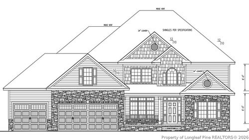 420 Kimberwicke (Lot 46) Drive, Fayetteville, NC, 28311 | Card Image