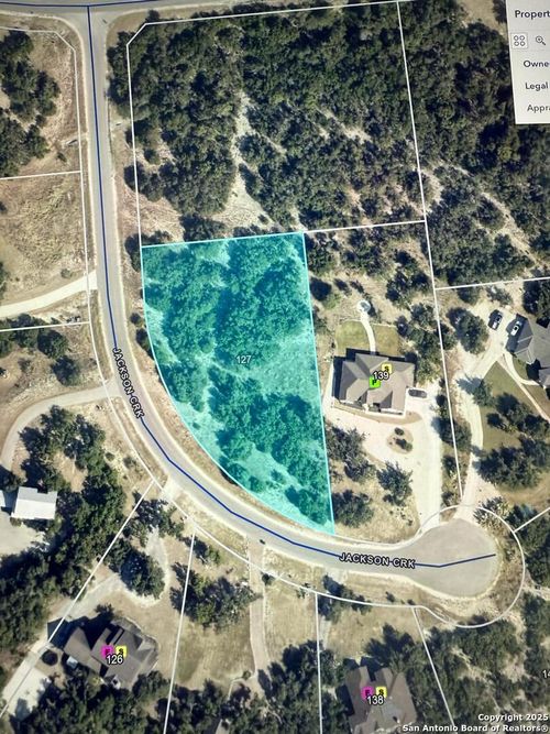 127 Jackson Crk, Canyon Lake, TX, 78133-5993 | Card Image