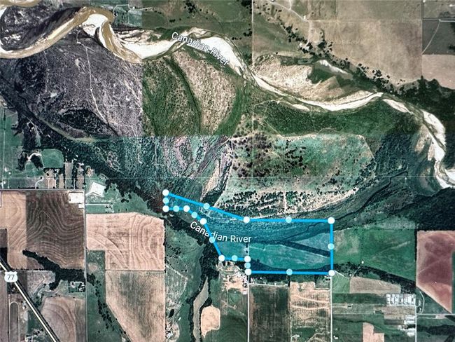 149.95 Acres of Hay Grazer, Wet Land and South Canadian River | Image 14