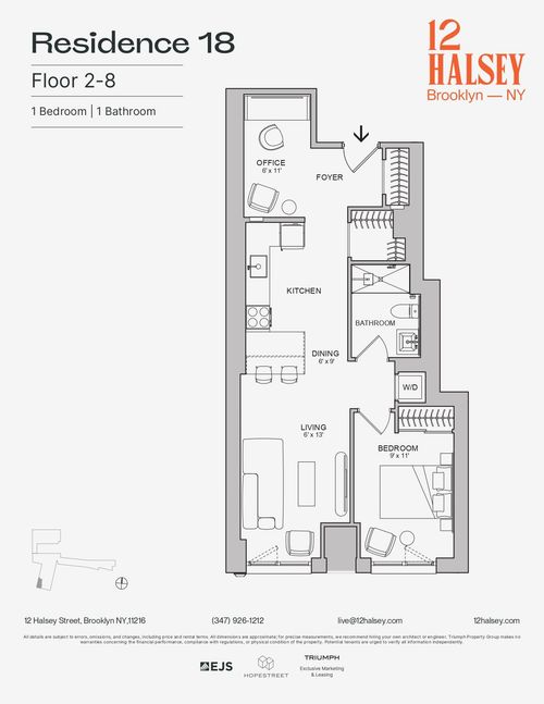 816-12 Halsey St, Brooklyn, NY, 11216-6912 | Card Image