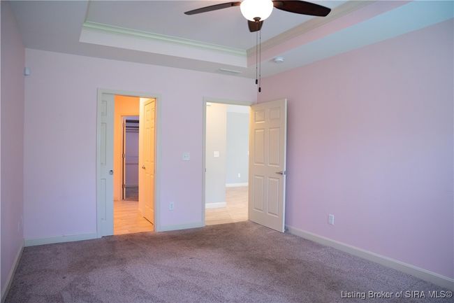Main bedroom looking out to main bath & door to living room | Image 22