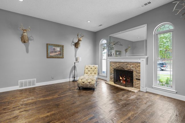 Huge study with a gas log fireplace! | Image 6