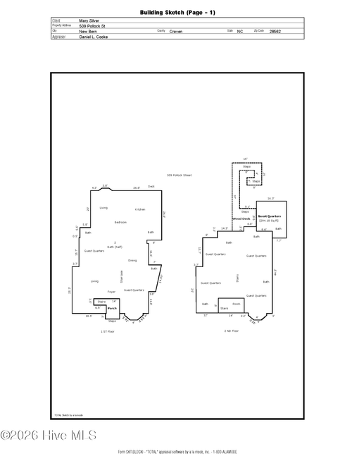 509 Pollock St, New Bern, NC, 28562-5611 | Card Image