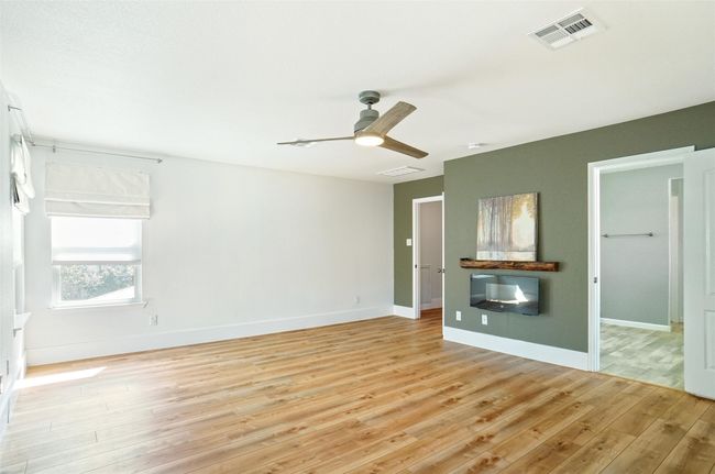 Bathroom featuring hardwood / wood-style flooring and separate shower and tub | Image 15