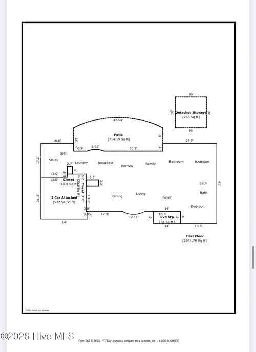 704 E Forest Hill Dr, Goldsboro, NC, 27534-1861 | Card Image