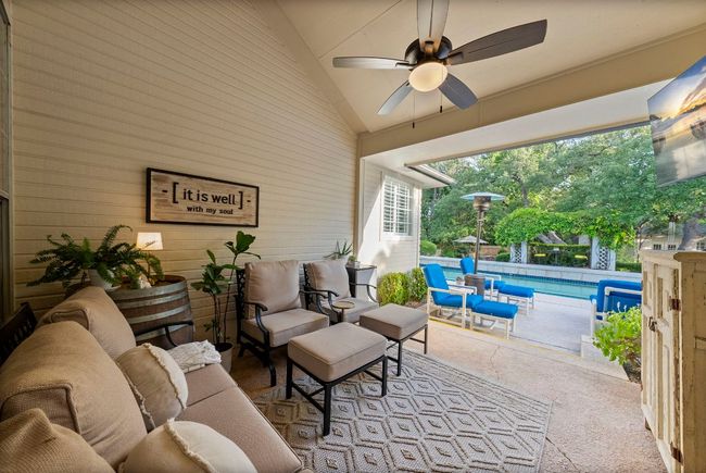 View of back covered patio | Image 11